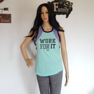 Victoria Secret short sleeve work out top